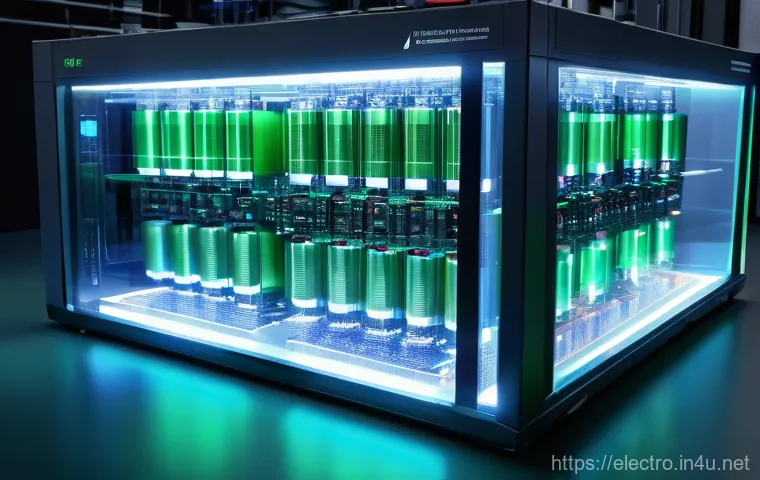 배터리 관리 시스템 - Subject:** A futuristic and intelligent Battery Management System (BMS) actively preventing a potent...