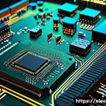 Home 21 디지털 회로의 전력 분석 - A detailed digital circuit schematic highlighting power consumption areas, showing switching power, ...